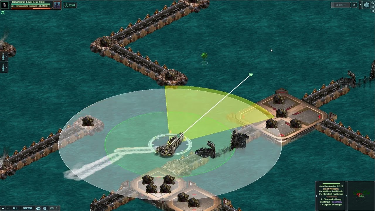 Raid 2 (103). Stormbreakers X1. No crew. 3m 34s Insta map.