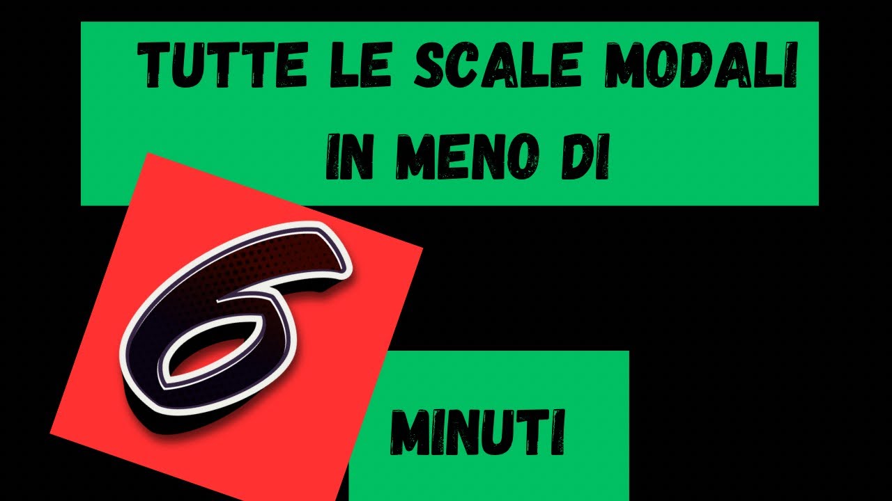 Le scale modali sul basso elettrico