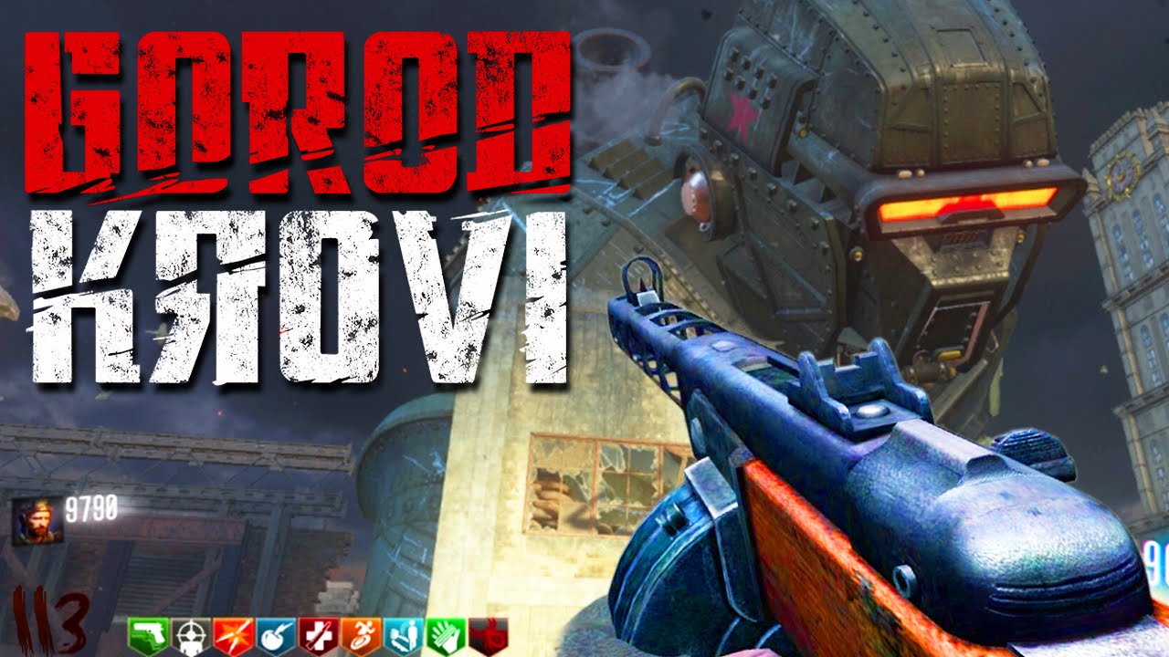 GOROD KROVI - ROUND 35+ FLAWLESS GAMEPLAY/WALKTHROUGH! (Call of Duty: Black Ops 3 Zombies)