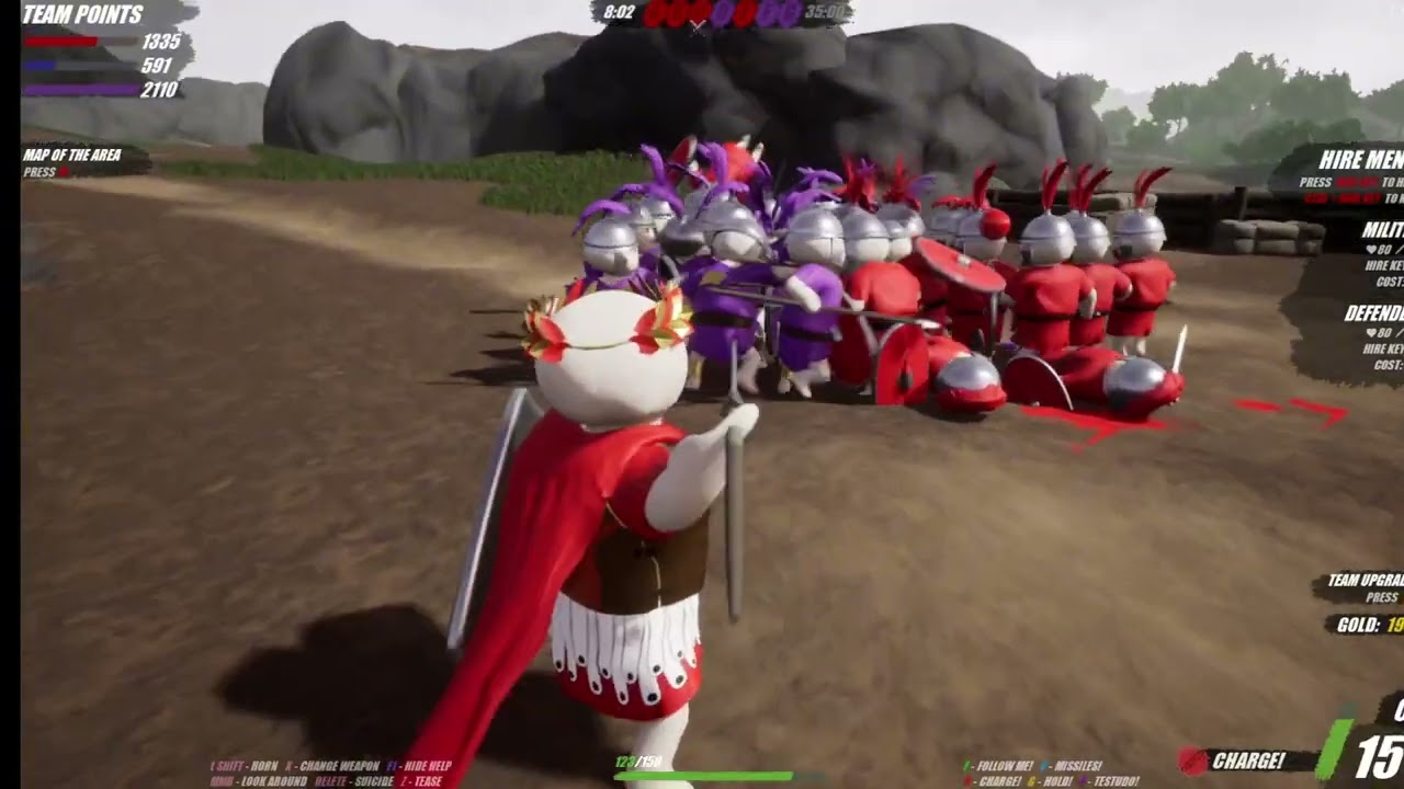 defeating the catapults!!! (shieldwall) next mission