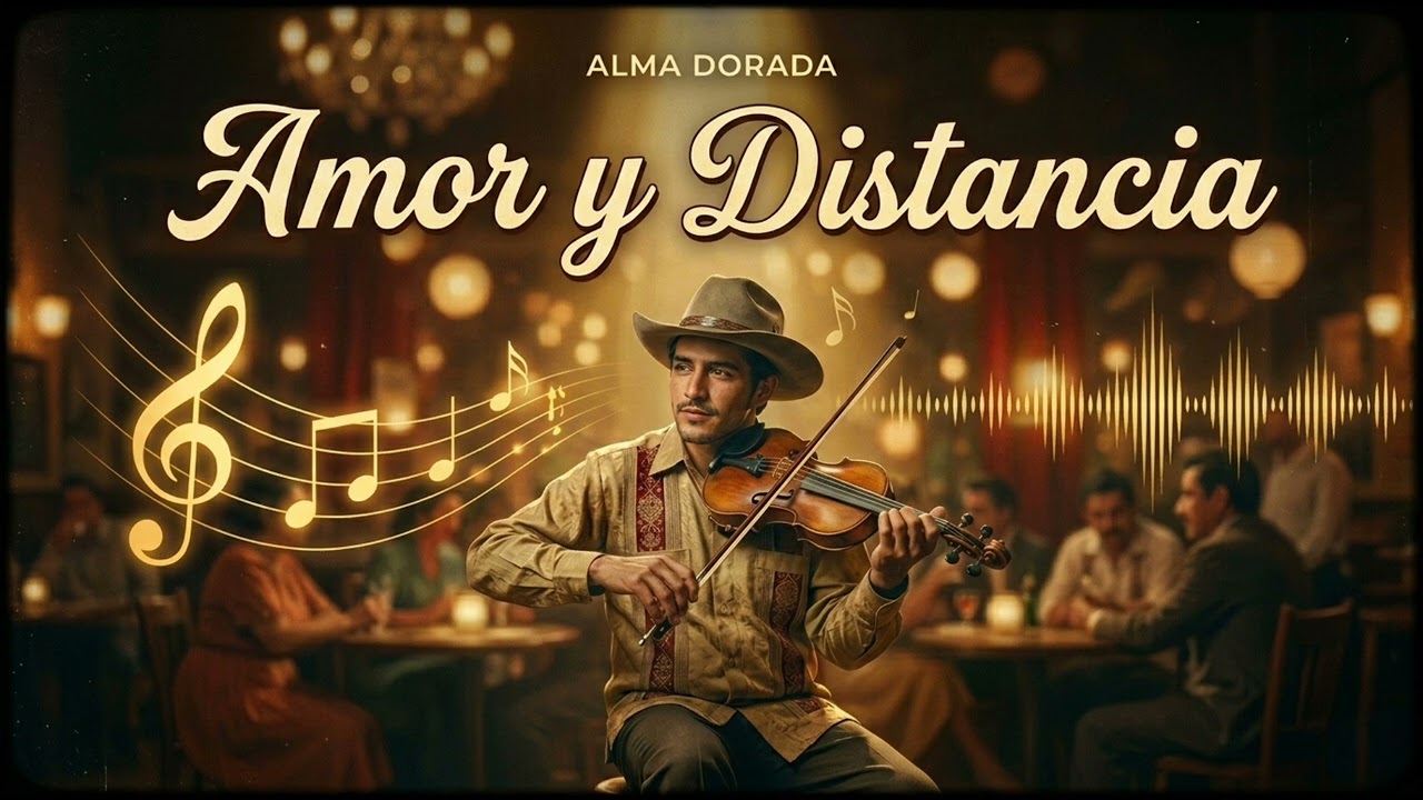 Amor y Distancia | Bolero Mexicano Clásico 60s | Alma Dorada#musica#amor#bolero 