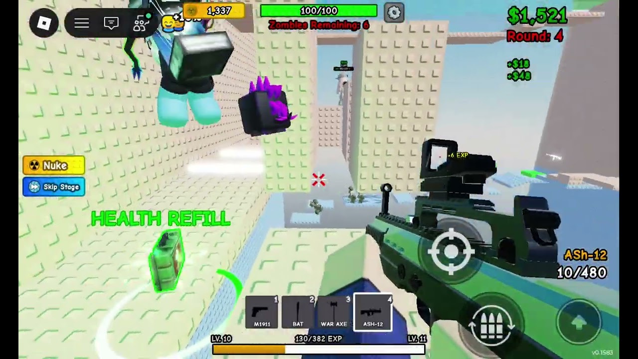 Surviving the zombie tower (with lucky subscribers!)
