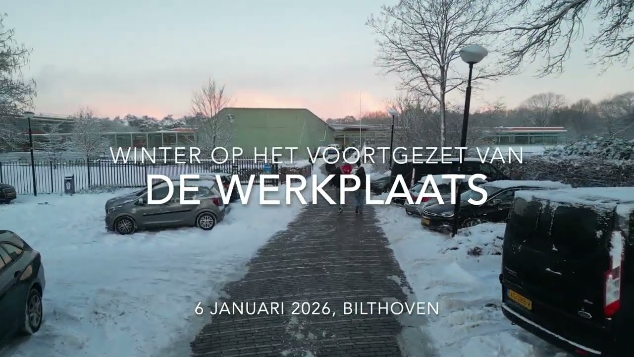 Winter op het voortgezet van de Werkplaats