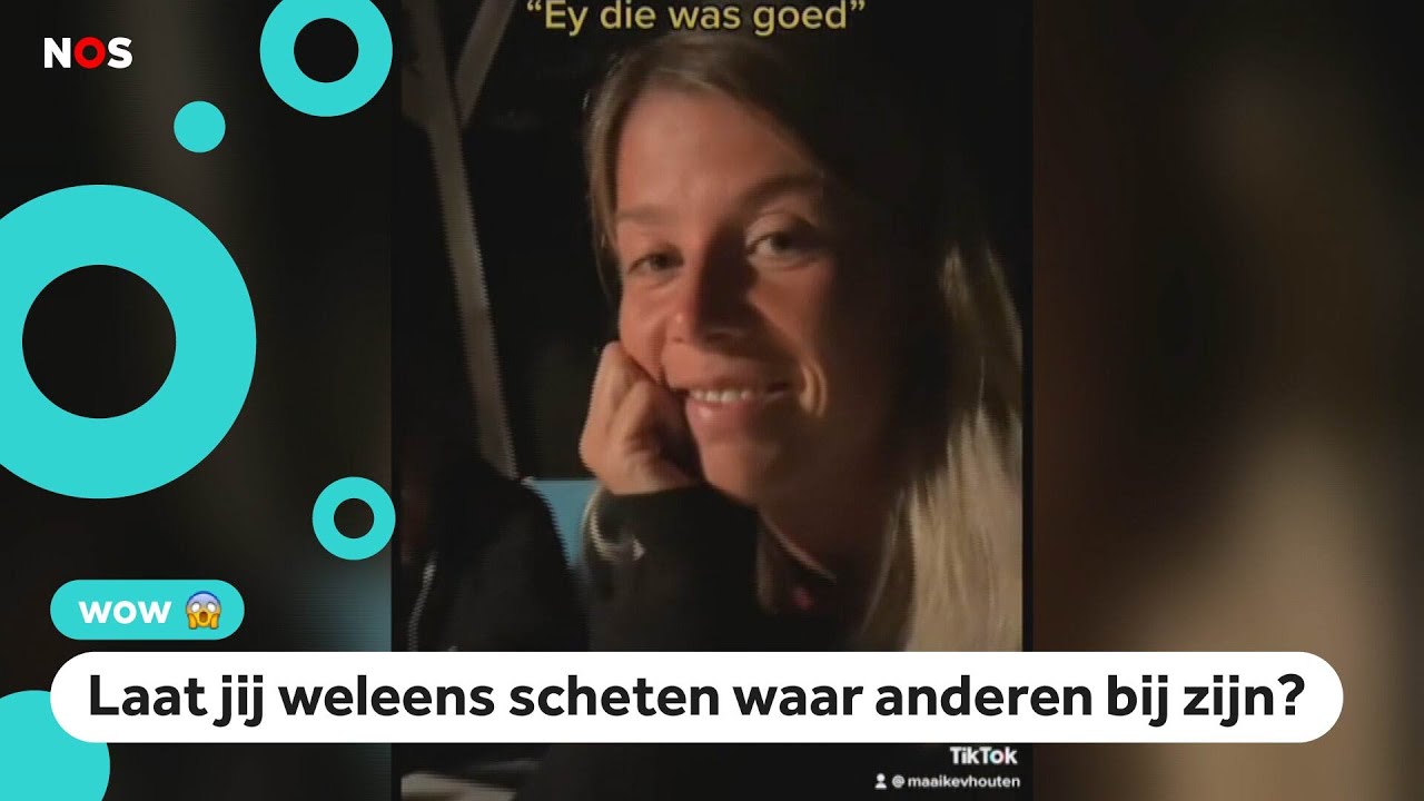 Maaike gaat viral op TikTok met video's over scheten