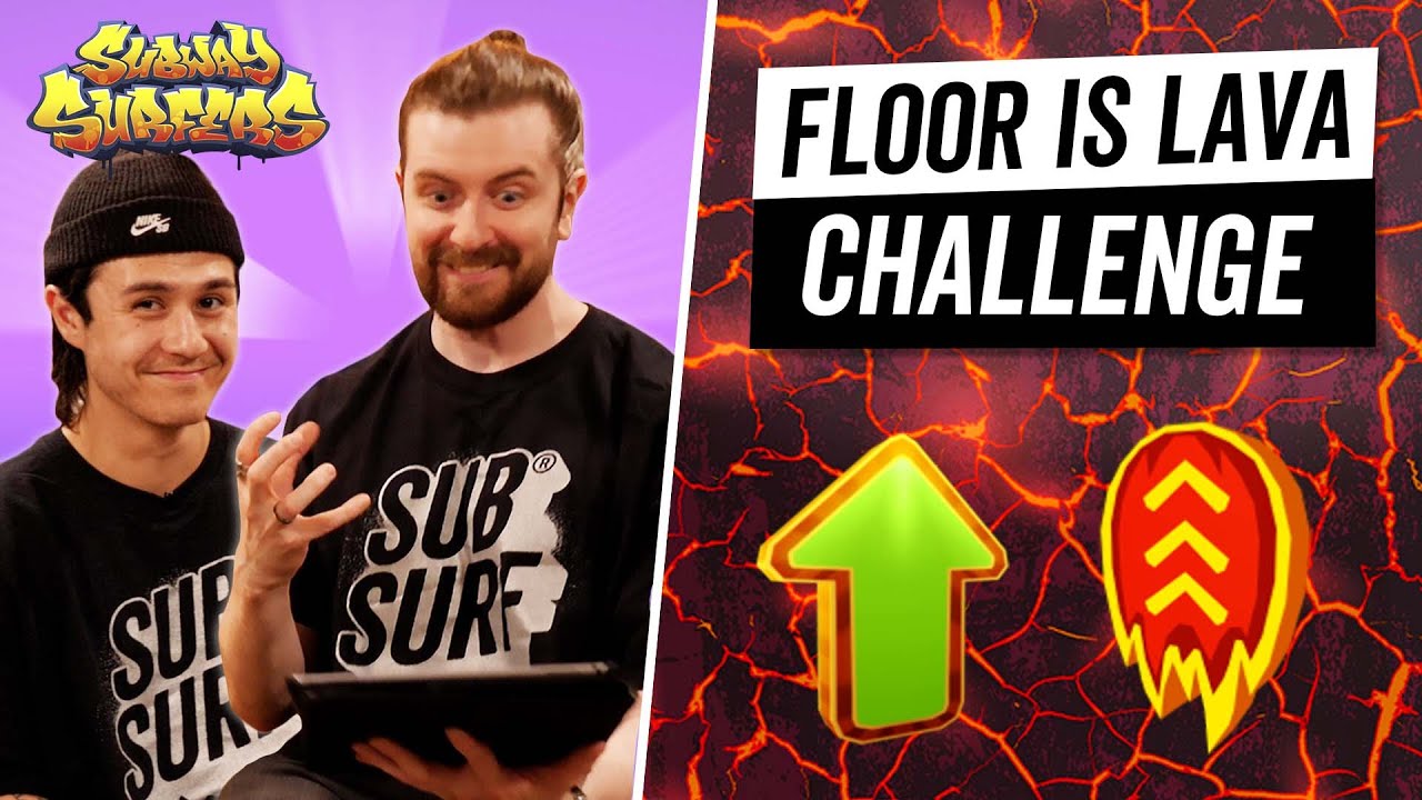 Subway Surfers Floor Is Lava Challenge Is Too Hard! 😭