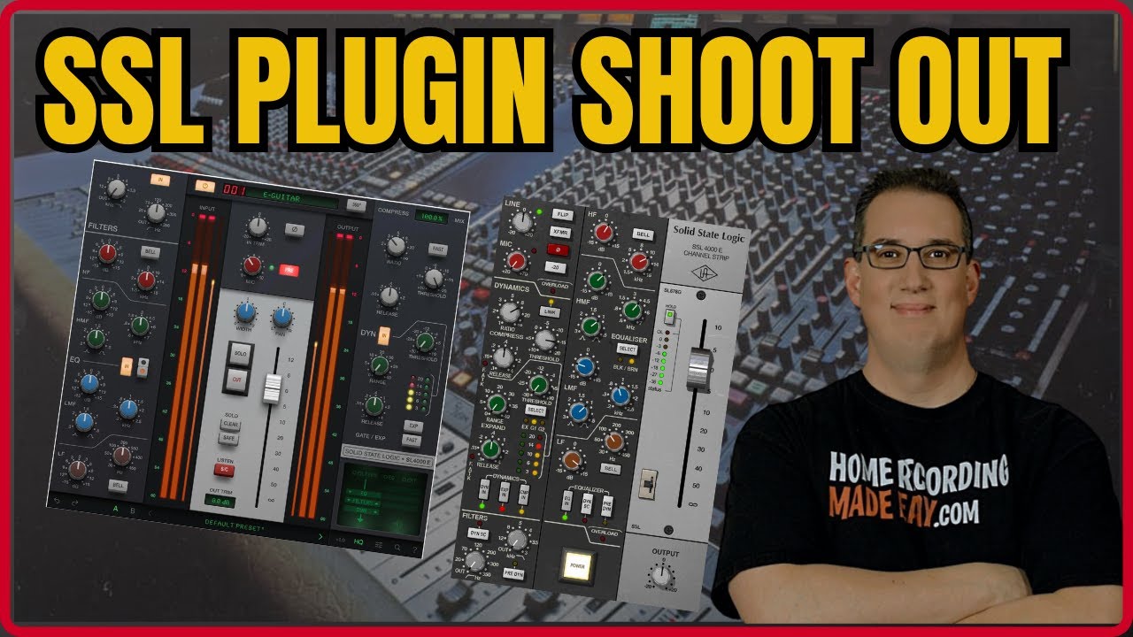 SSL Plugin Shoot Out | SSL Native vs Universal Audio