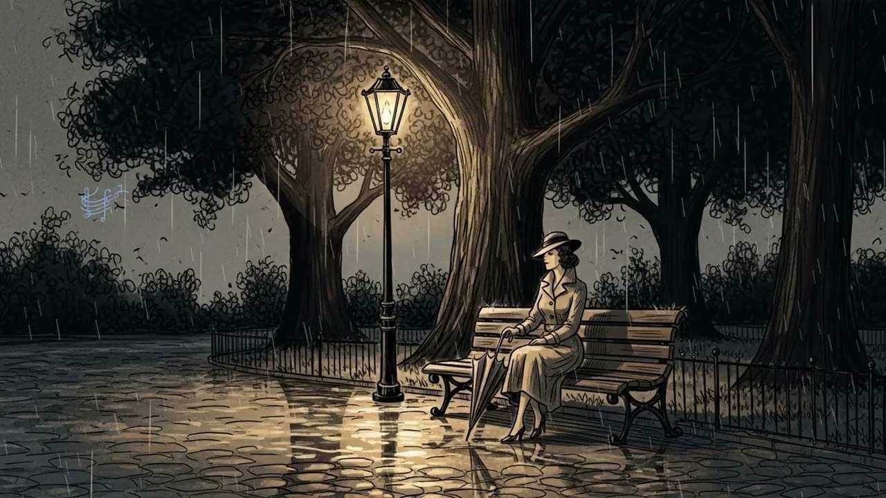 Sarah Vaughan, Doris Day – Relaxing 1940s Jazz for Rainy Nights