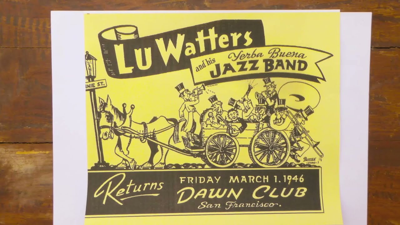 Chimes Blues - live.   Lu Watters' Yerba Buena Jazz Band: from the Dawn Club, San Francisco, 1941