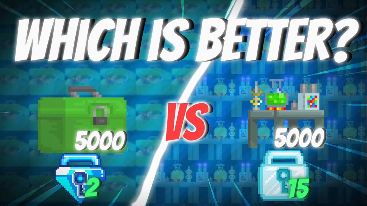 TACKLE vs SCIENCE Farm!! Which has more PROFIT?? | Growtopia