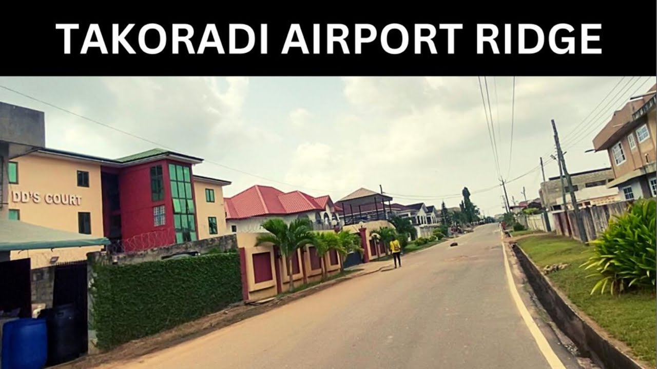 A Tour Video Of Takoradi Airport Ridge Residential Area 2023 ( This Is Extreme)