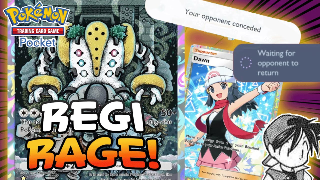 REGIGIGAS Makes Opponent's Rage Quit! | Pokemon TCG Pocket