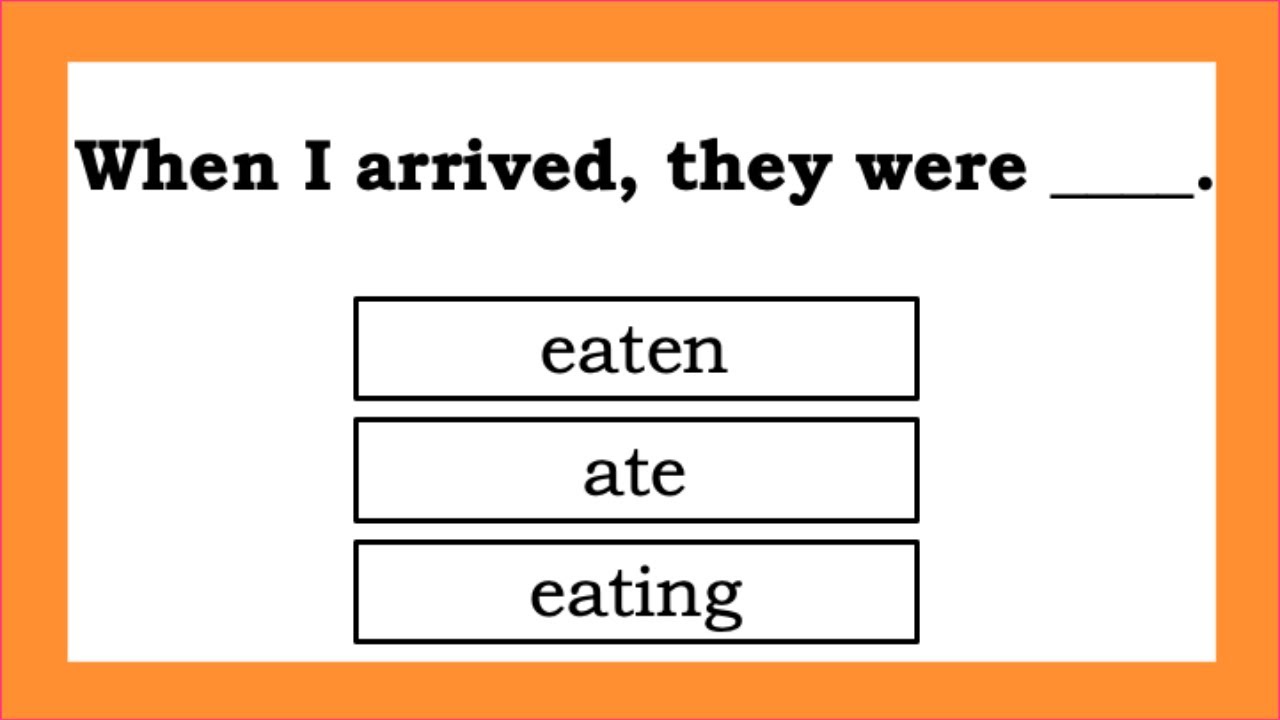PAST TENSES Quiz ✅  Can you pass this Quiz?