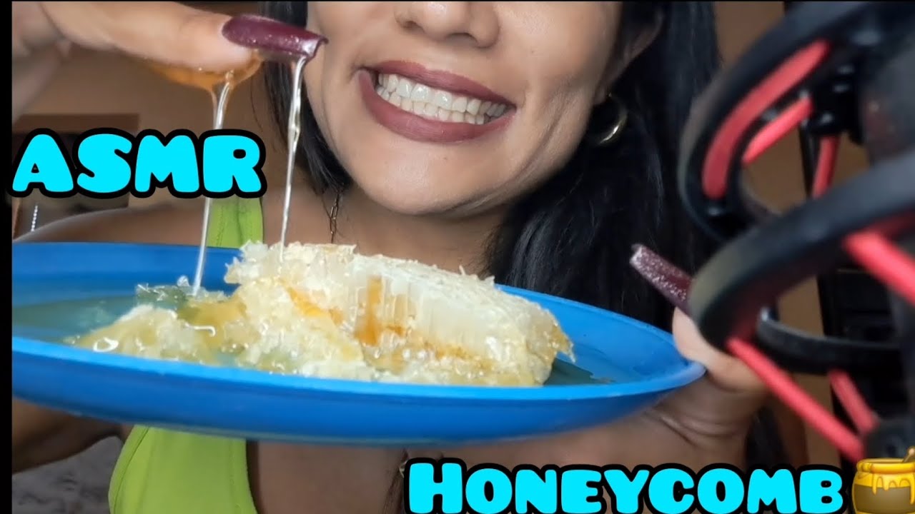 ASMR |PANAL DE MIEL 🍯 | HONEYCOMB🐝 #notalkingasmr #relaxingsounds #sonidosrelajantes