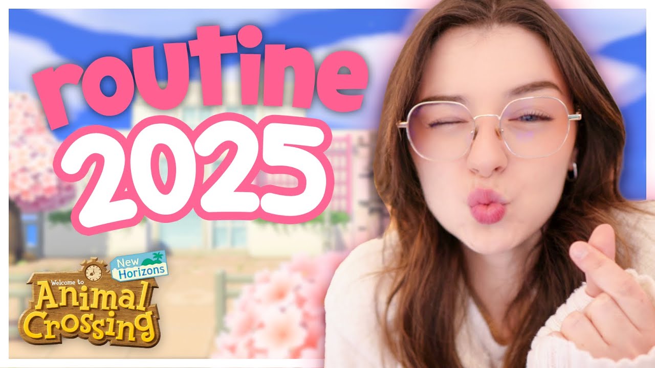 ✨ MA ROUTINE 2025 sur Animal Crossing (Conseils/Astuces)