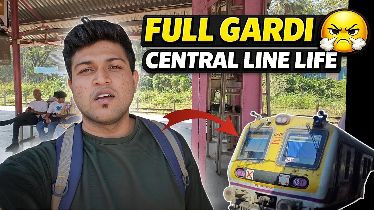 Mumbai Central Line: Roz Ka Safar, Roz Ka Tension 🚆
