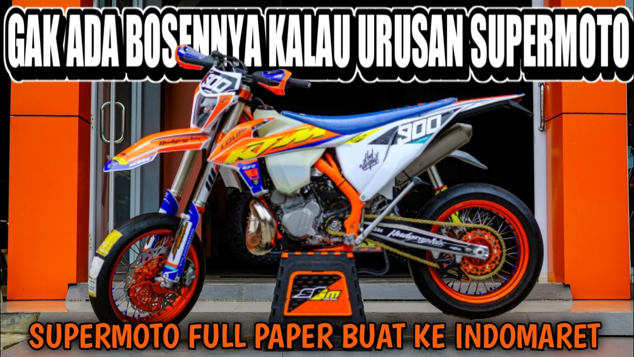 GAK BISA DI PUNGKIRI KTM 300 EXC TPI SIX DAYS JADI PILIHAN BUAT SUPERMOTO HARIAN
