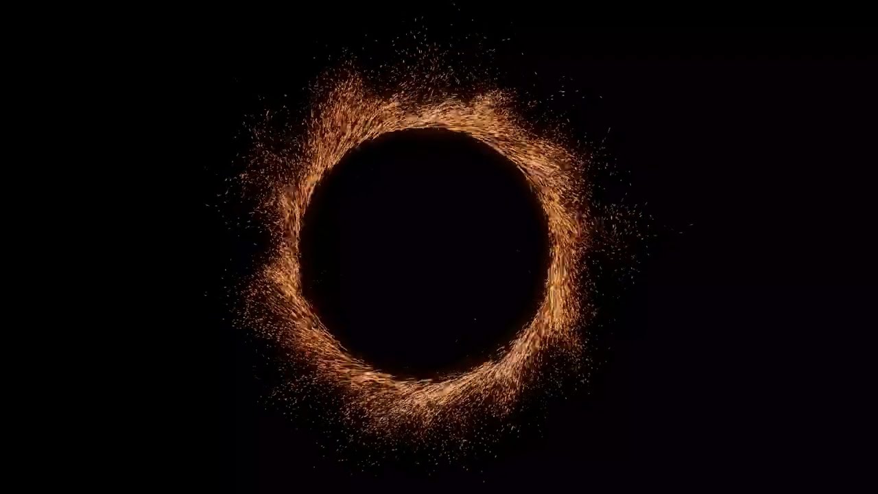 [1 Hour] Portal Doctor Strange in 4k with sound. Black Screen effect.