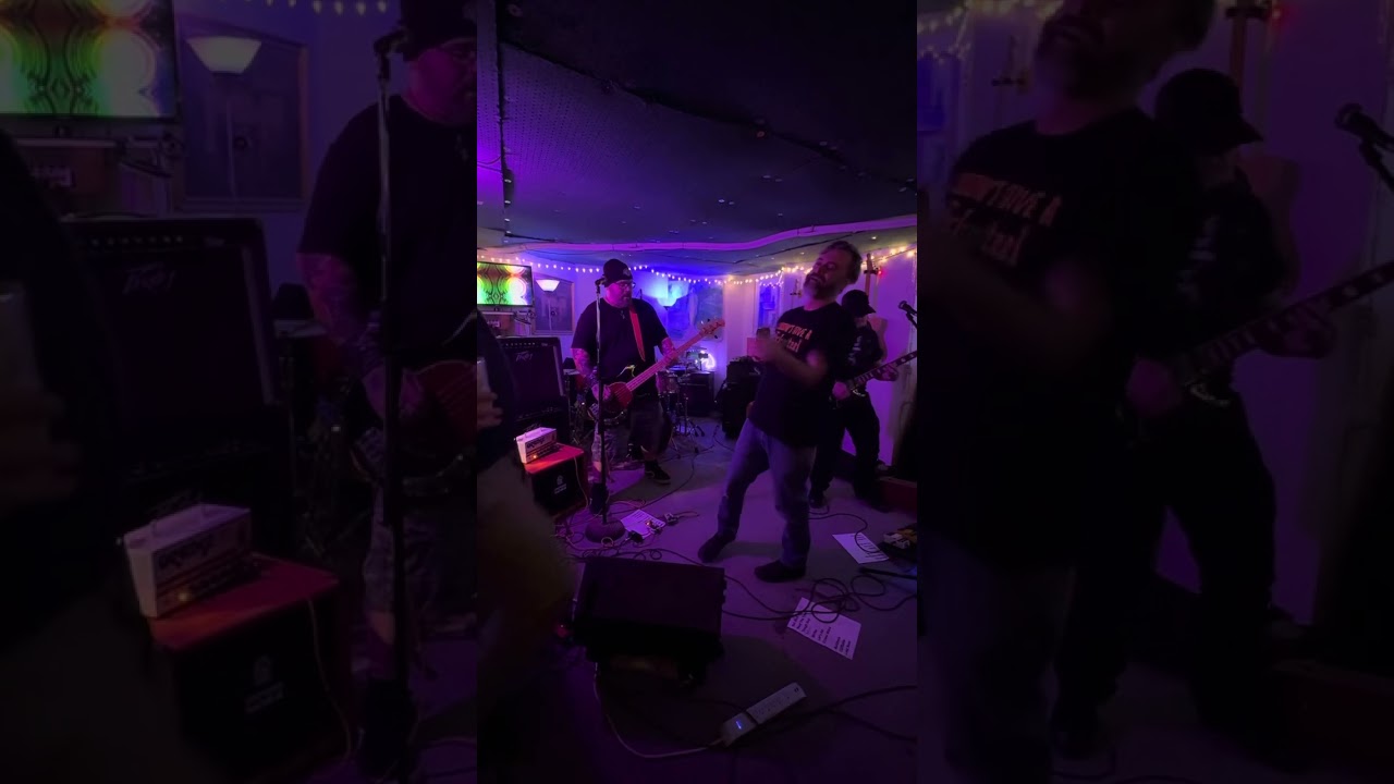Willful Disobedience covering Bad Luck 13&rsquo;s &ldquo;The Only Way&rdquo; live NYE 2023 at Harmony House