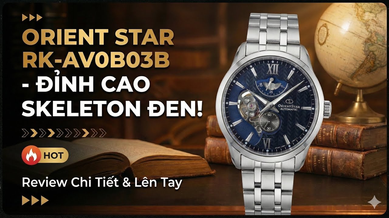 Vẻ Đẹp Orient Star RK-AV0B03B : Nghệ Thuật Trên Cổ Tay | TIMEWISE