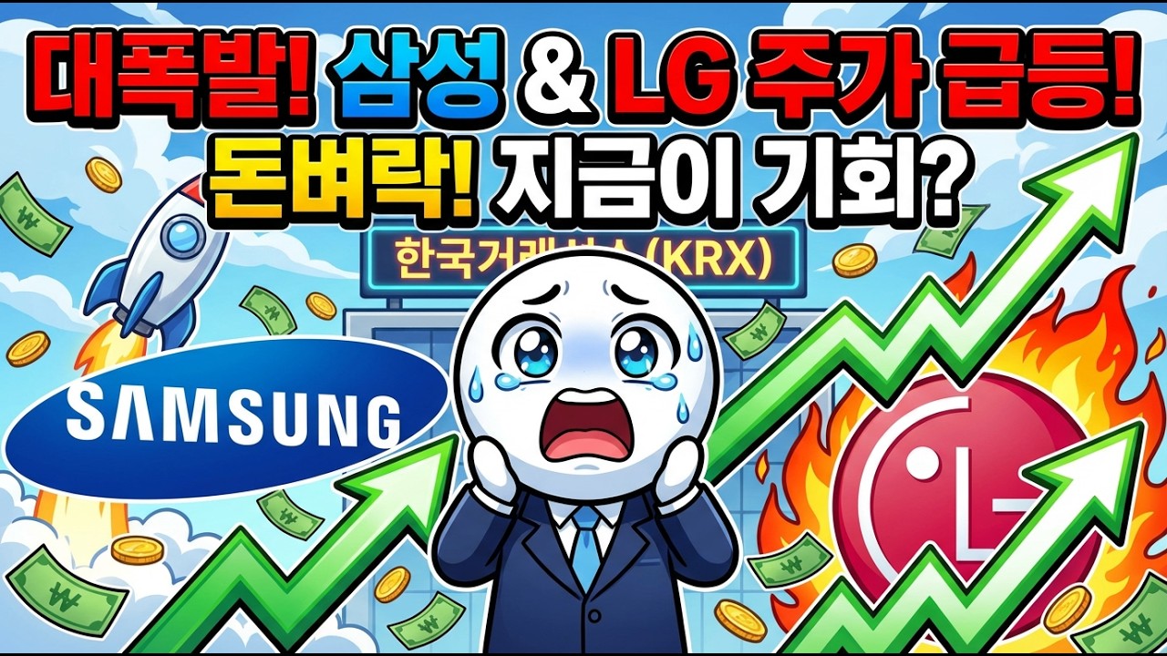 외국인들이 한국 주식을 미친 듯이 쓸어담고 있습니다