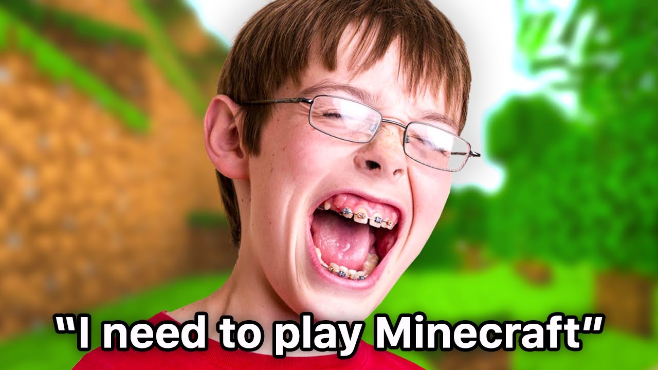 minecraft kid DESTROYS his house...