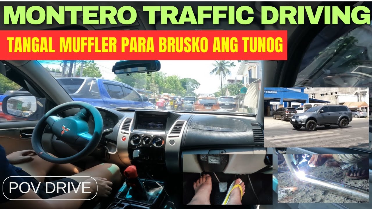 POV | Mitsubishi Montero Sports (STRAIGHT PIPE SWABE ANG TUNOG)