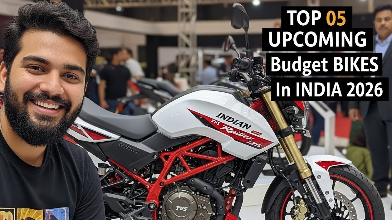 🚨Top 5 Upcoming Budget Bikes🏍️ India 2026 FT : TVS Raider 125, Hero Xtreme, Honda SP, & More 