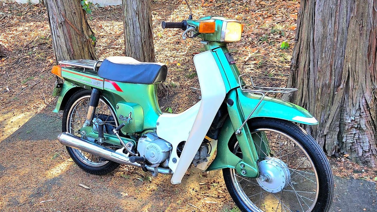 昭和のビジネスバイク/SUZUKI バーディー80