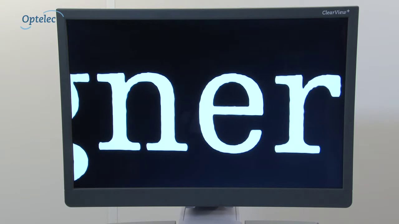 Desktop Video Magnifier Optelec ClearView+