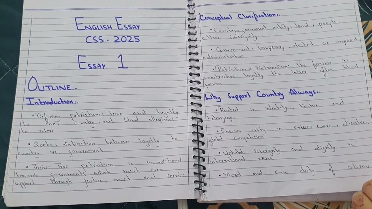 CSS 2025 English Essay Full Solved Essay Paper | All CSS Past Papers Solved 