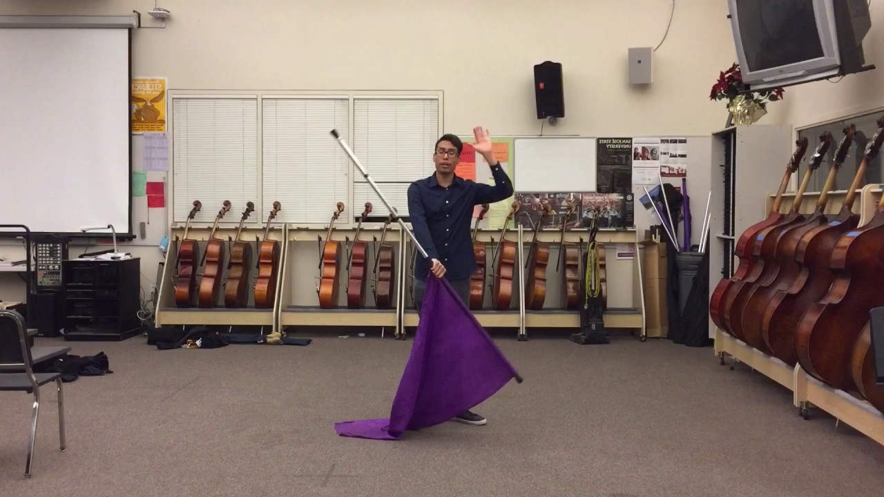 How To Do Drop Spins | Color Guard Tutorial