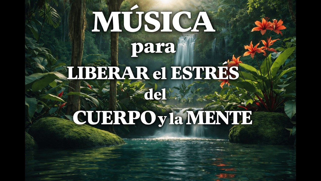 MÚSICA para LIBERAR el ESTRÉS del CUERPO y la MENTE 🌙 RELAJACIÓN PROFUNDA y EQUILIBRIO 🎶🕊️