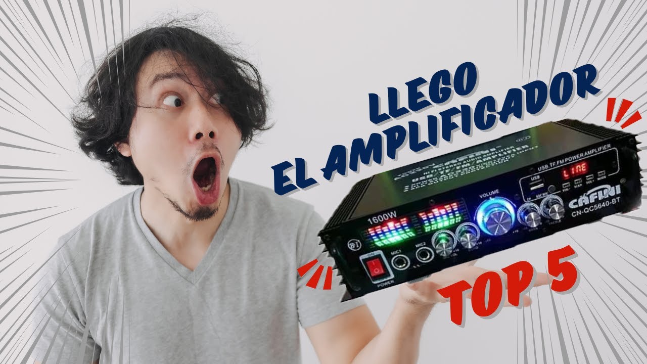 Llegó mi amplificador Cafini! Primeras impresiones y unboxing completo 🎉📦