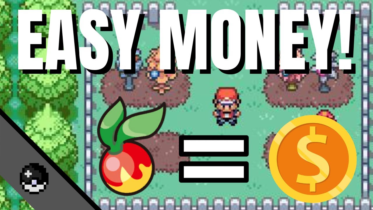 Заработок в PokeMMO: выращивание ягод для начинающих (заработайте Покеен, выращивая ягоды Леппа в...