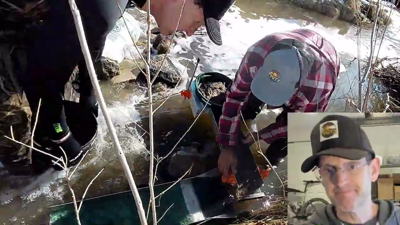 Equipment Testing Day!  @GoldiBox Prospecting Backpack Dredge and Russell's Sluice Hopper #goldpanning