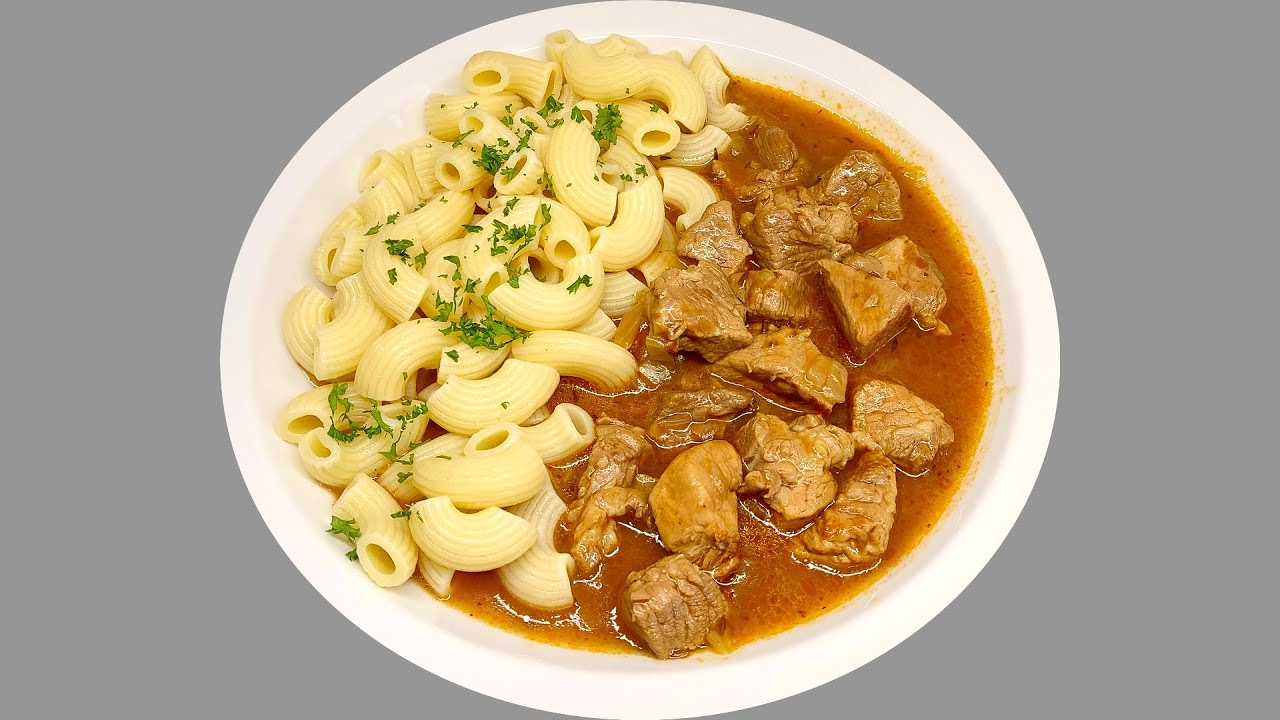 Свинина, тушенная в пиве