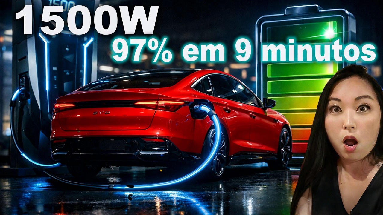 Carregamento Ultra Rápido BYD Fhash charge 2