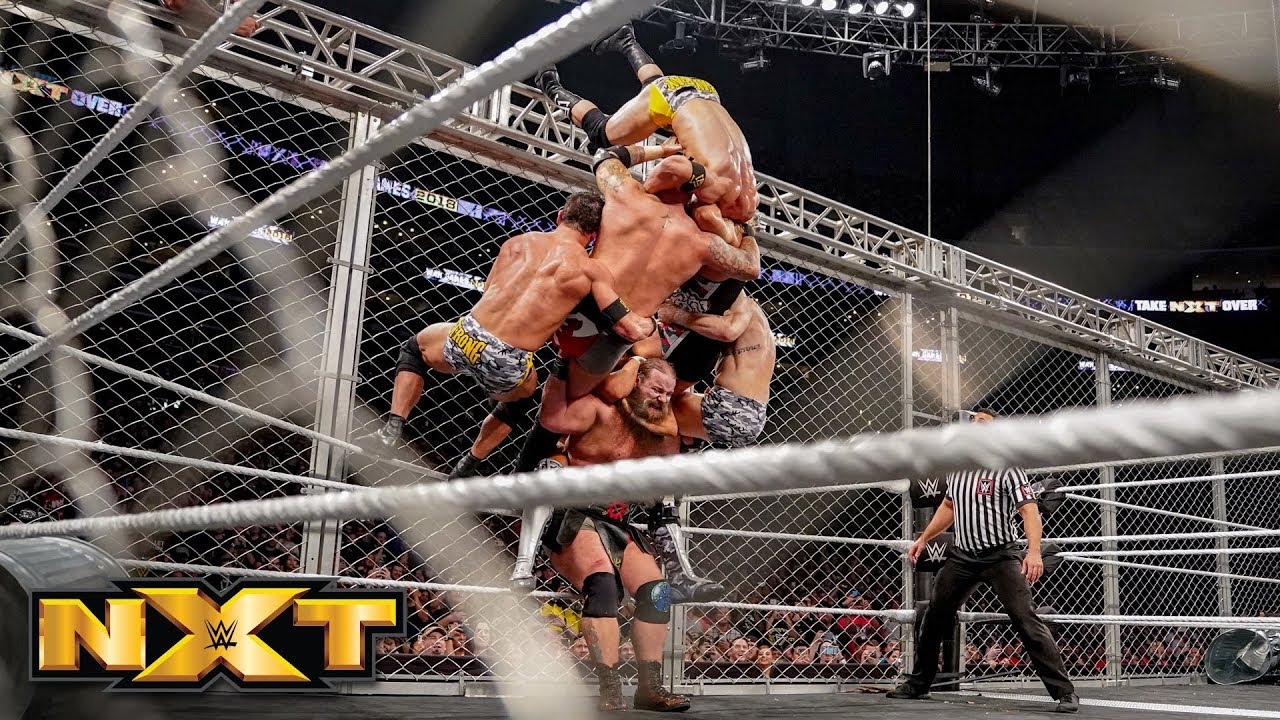 Оживите жестокость матча «Военные игры»: WWE NXT, 21 ноября 2018 г.