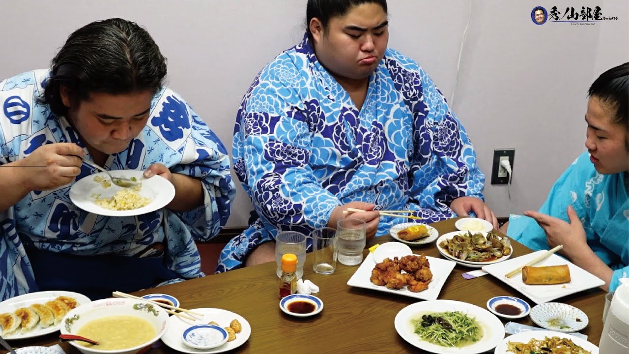 【食トレ】「好きなもの食べて来い」と親方に言われた力士たちの町中華食べ尽くしに密着🍚