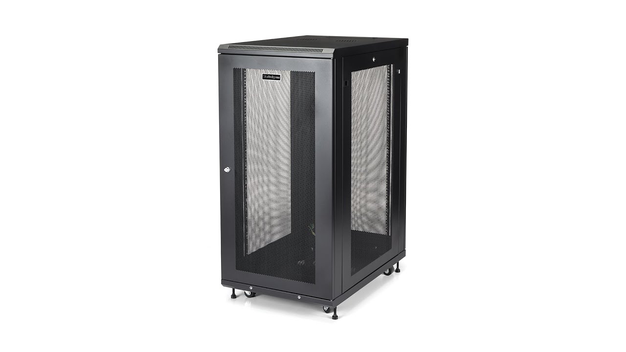 24U Server Rack Cabinet - 30 in. Deep Enclosure - RK2433BKM | StarTech.com
