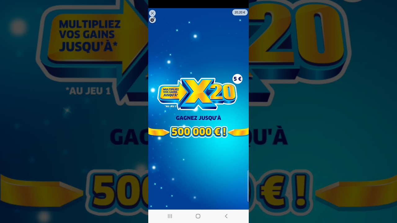 super 10 ou 200 et X20 en ligne fdj