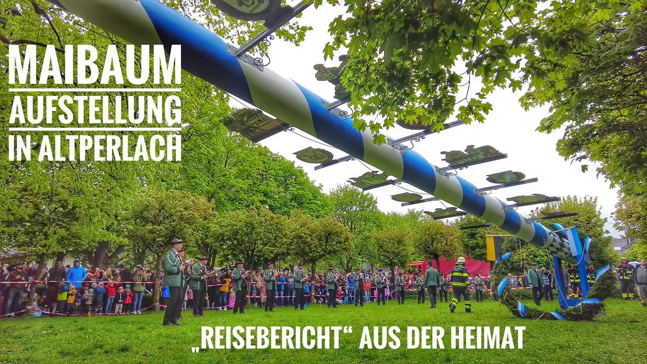 #104: Maibaum-Aufstellung 2022 in Altperlach - 