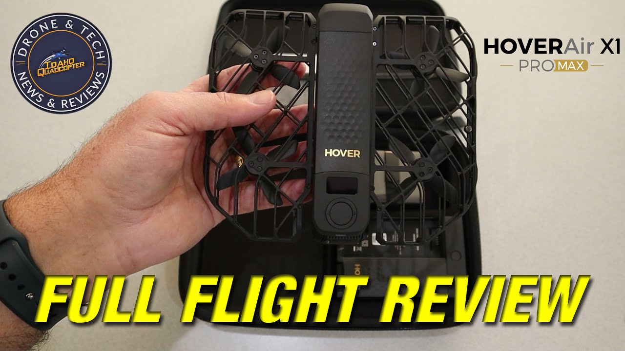 HOVERAir X1 PROMAX - Unboxing, Introduction and Full Flight Review