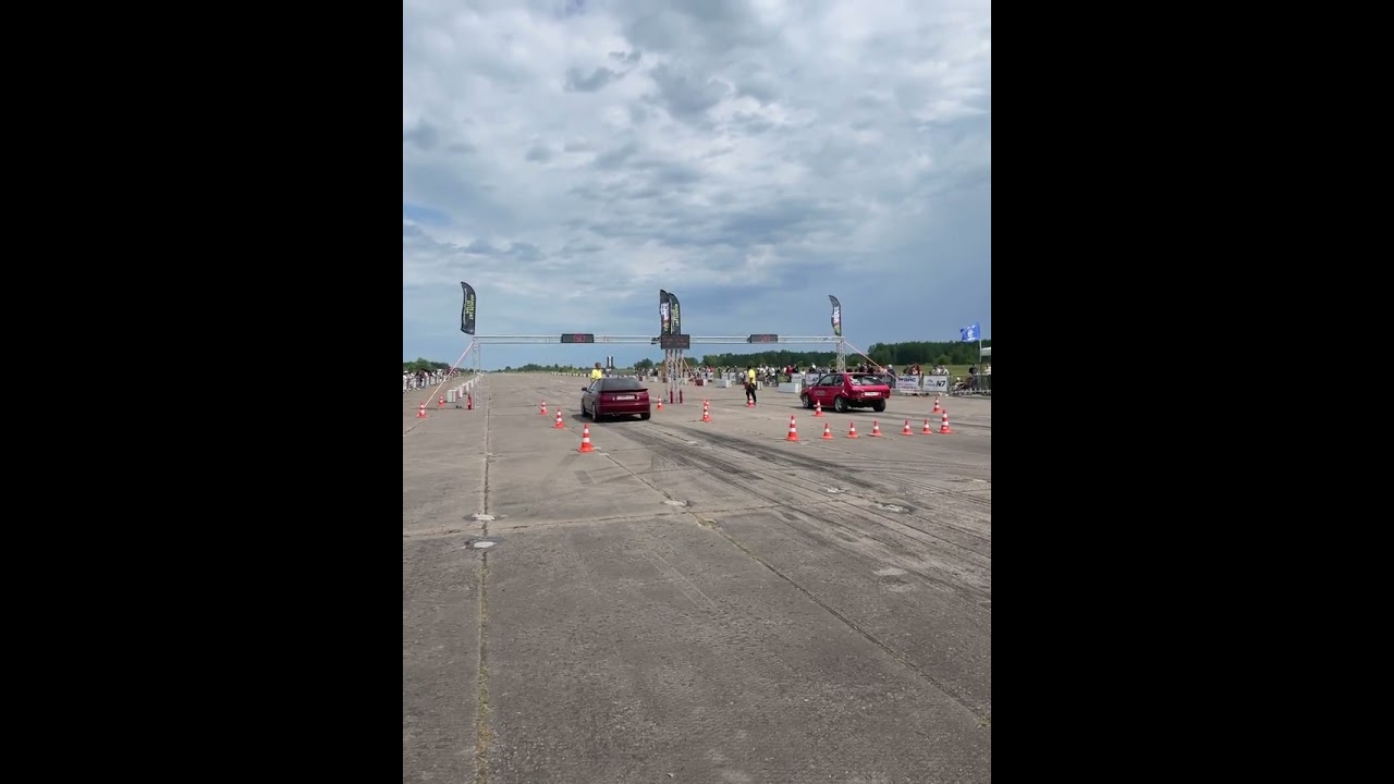 Drag 01/2024 Audi Coupe vs Mazda 323