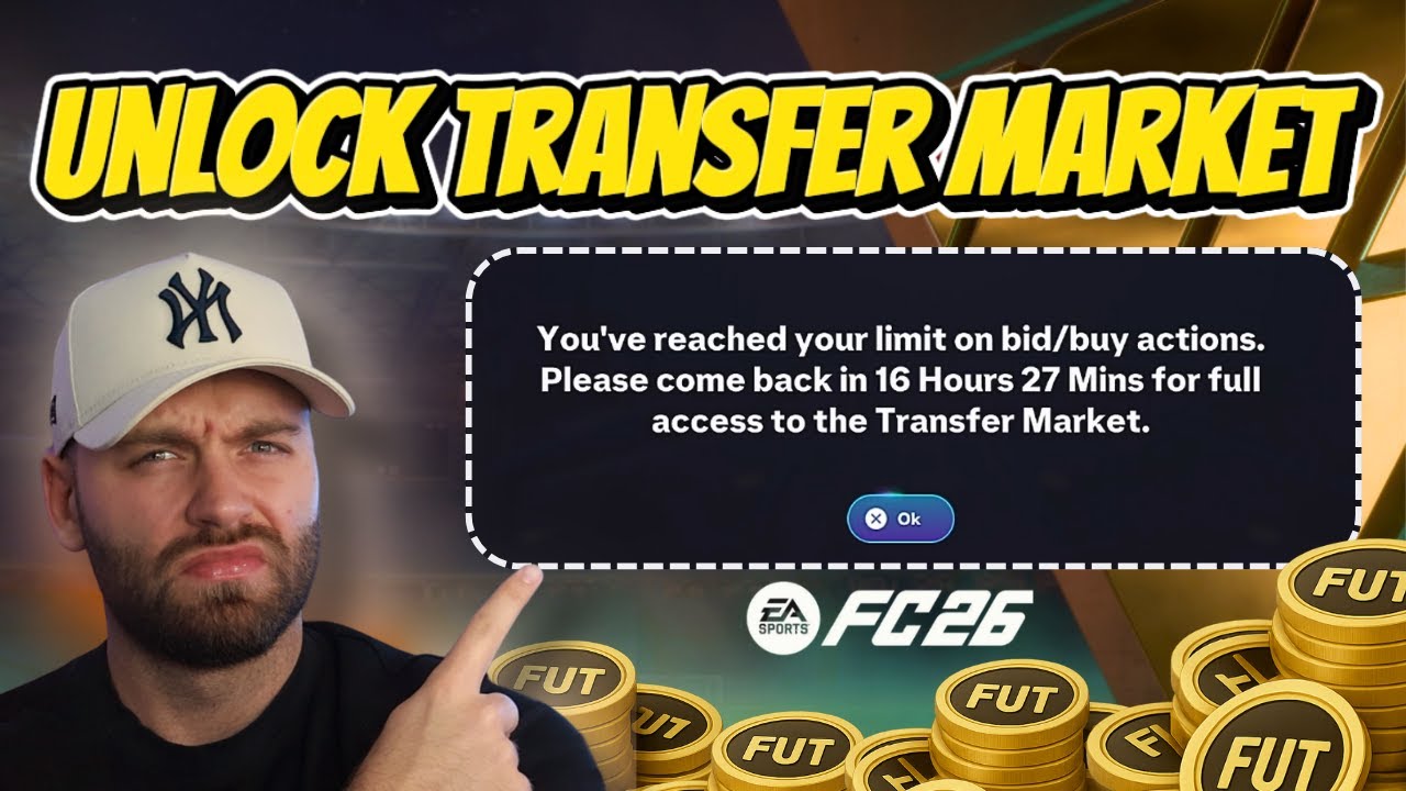 Как БЫСТРО открыть трансферный рынок в FC 26! (Гайд по Ultimate Team)