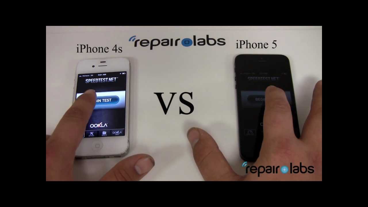 iPhone 5 vs. iPhone 4S: LTE Speed and Performance Test Comparison