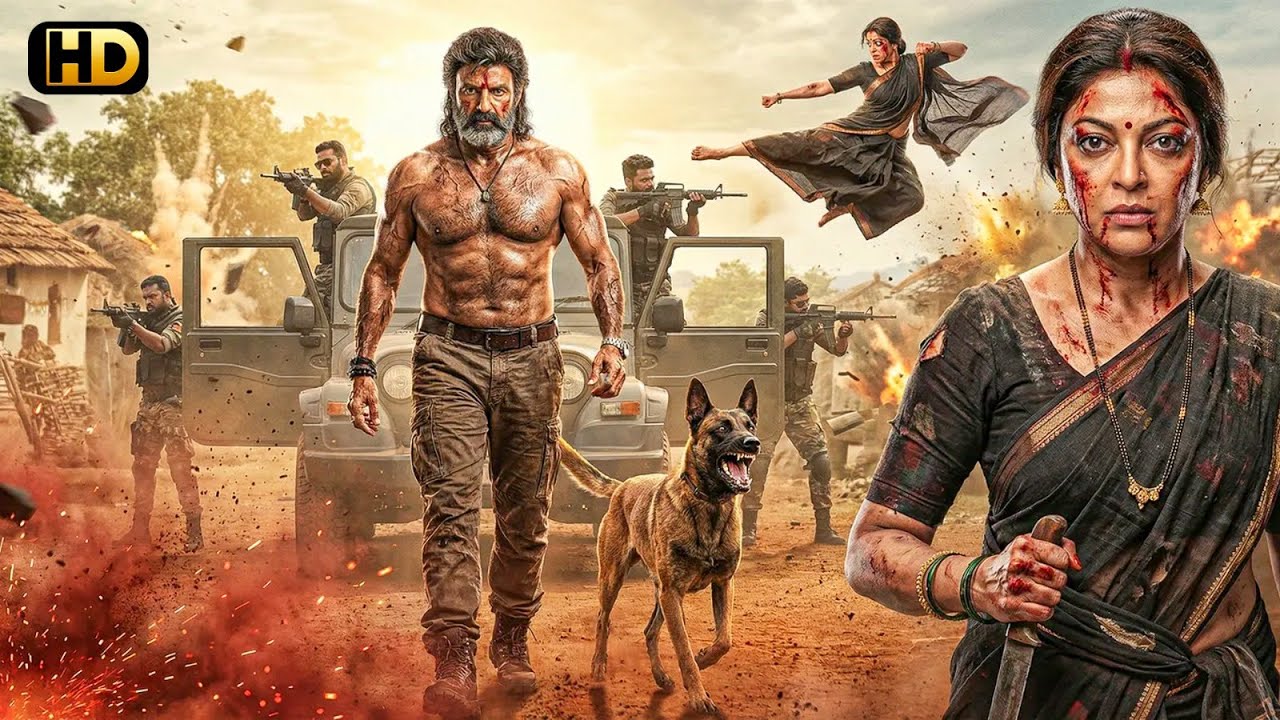Tanushree Dutta New South Indian Action Thriller VEERABHADRA 2013 Hindu Dubbed Movie 4K |Balakrishna