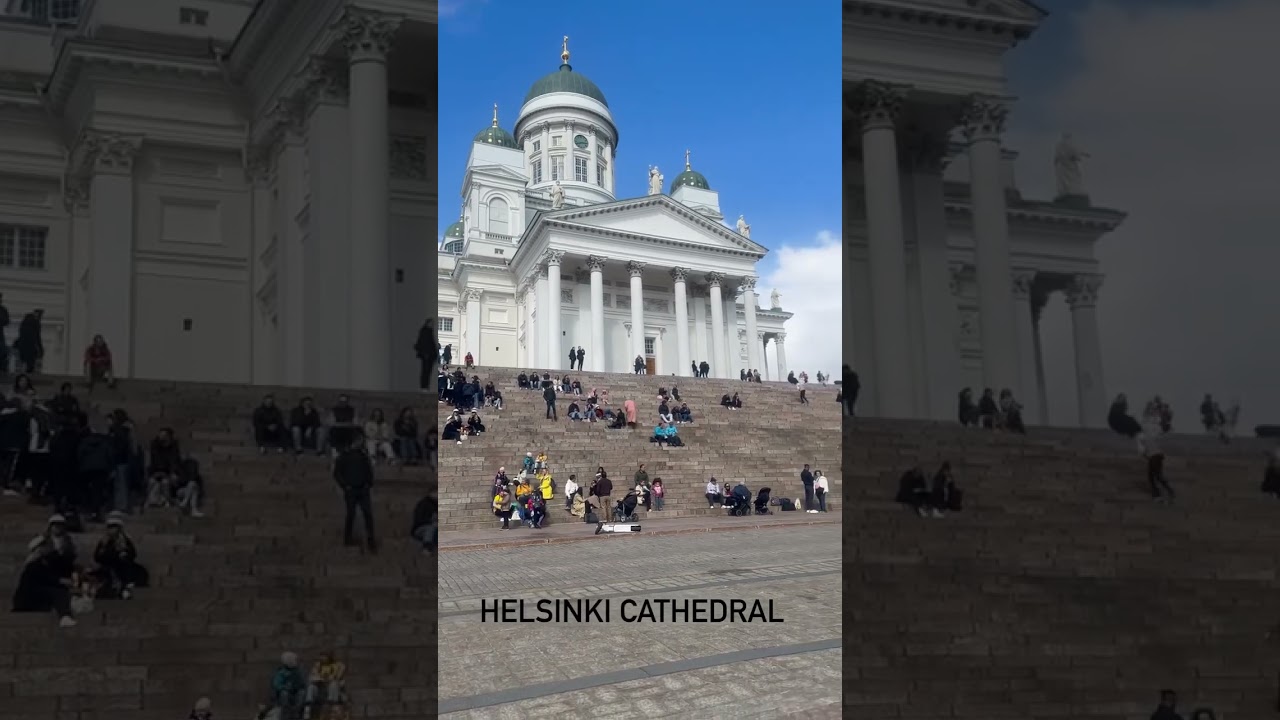 Helsinki Cathedral Finland 🇫🇮 | Vappu day #finland #europe #helsinki #church