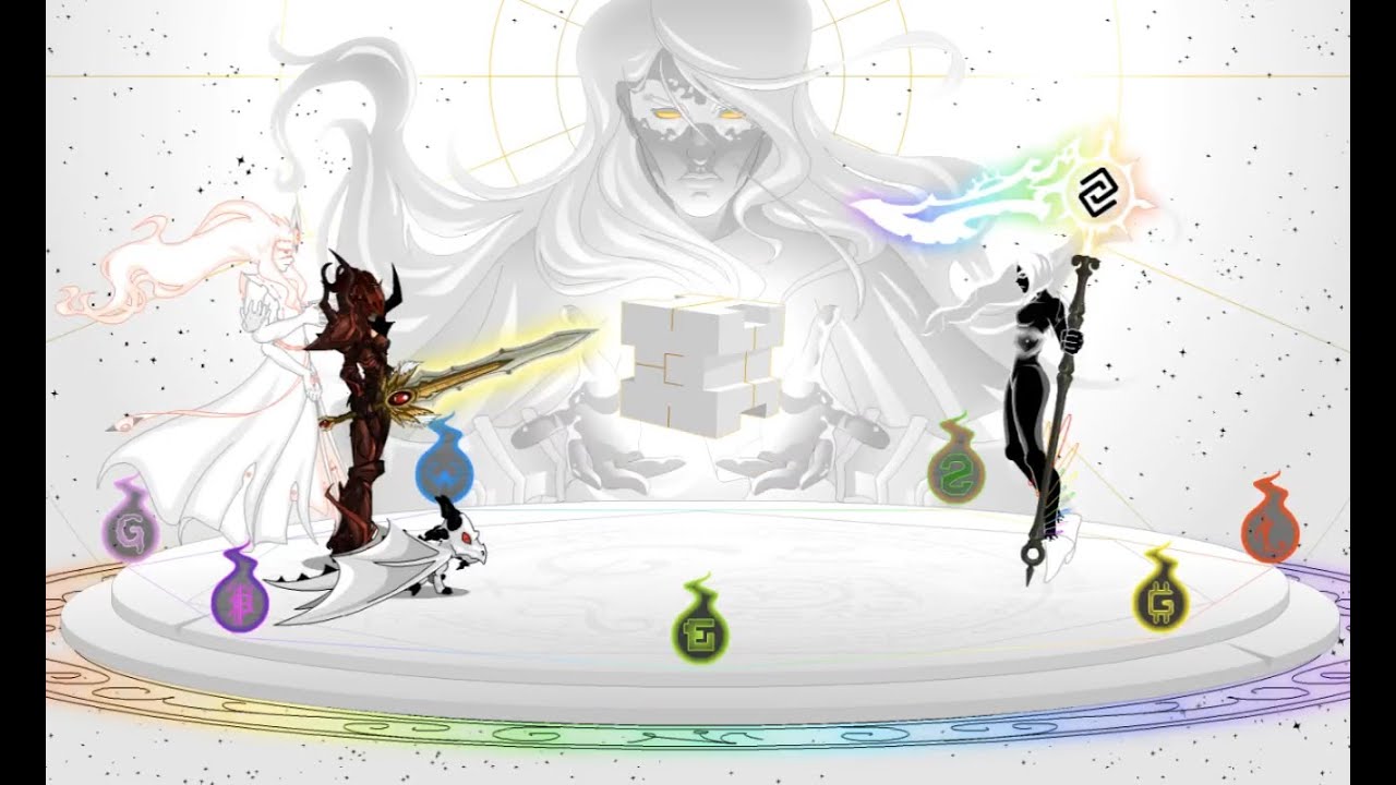 DragonFable - Doomknight v2 vs Pandora EX (Red Fruit) [Slightly Outdated]