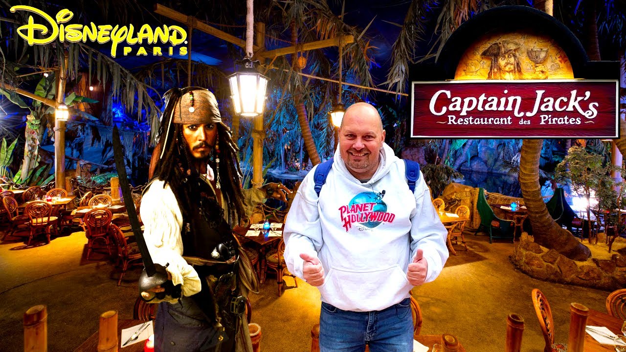 Découverte du Captain Jack Restaurant des Pirates à Disneyland Paris